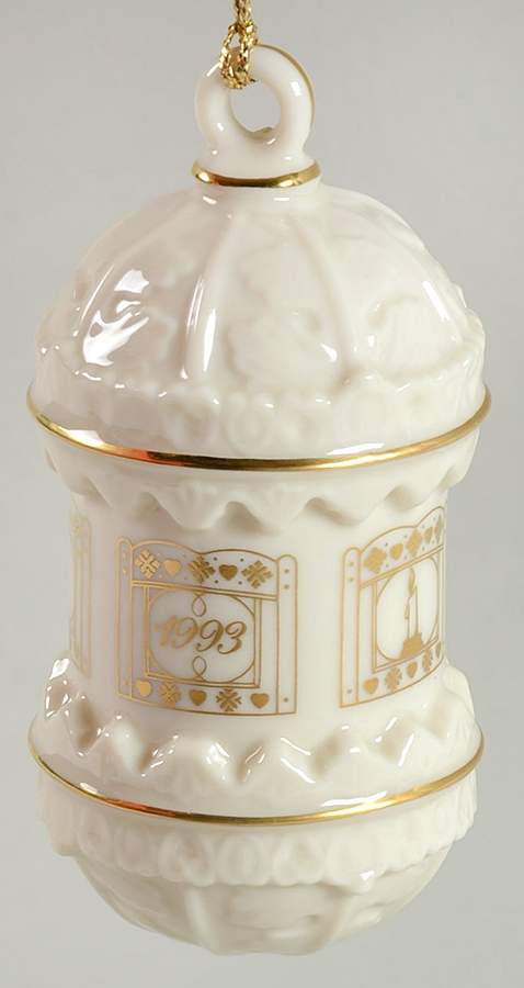 Annual Christmas Ornament 1993-Lantern - Boxed by Lenox-1