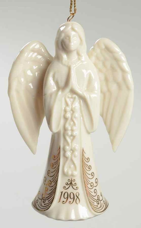 Annual Christmas Ornament 1998-Angel - No Box by Lenox-1
