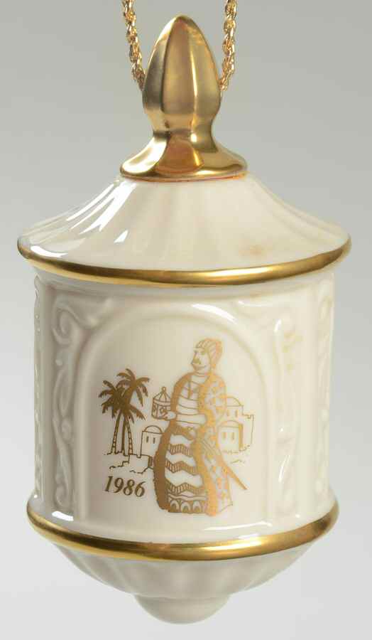 Annual Christmas Ornament 1986-Magi Lantern - Boxed by Lenox-1