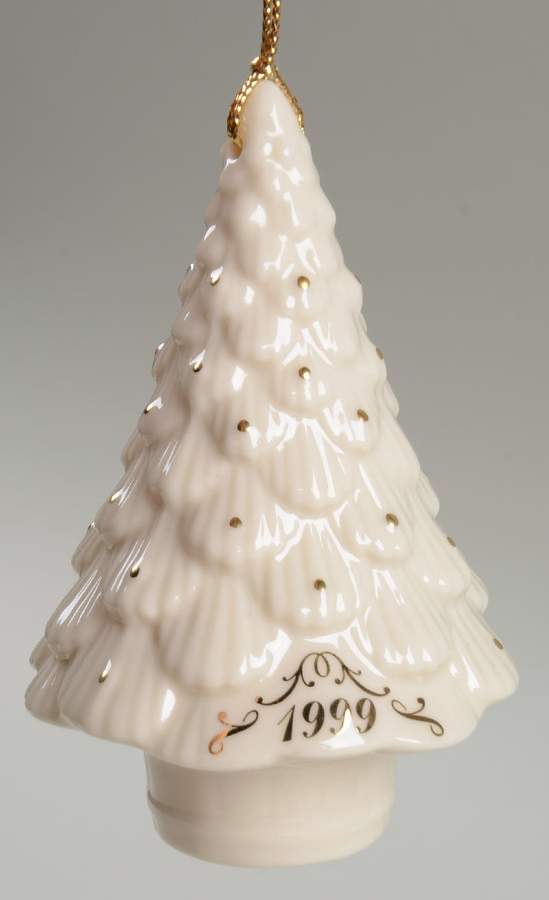 Annual Christmas Ornament 1999-Christmas Tree - No Box by Lenox-1