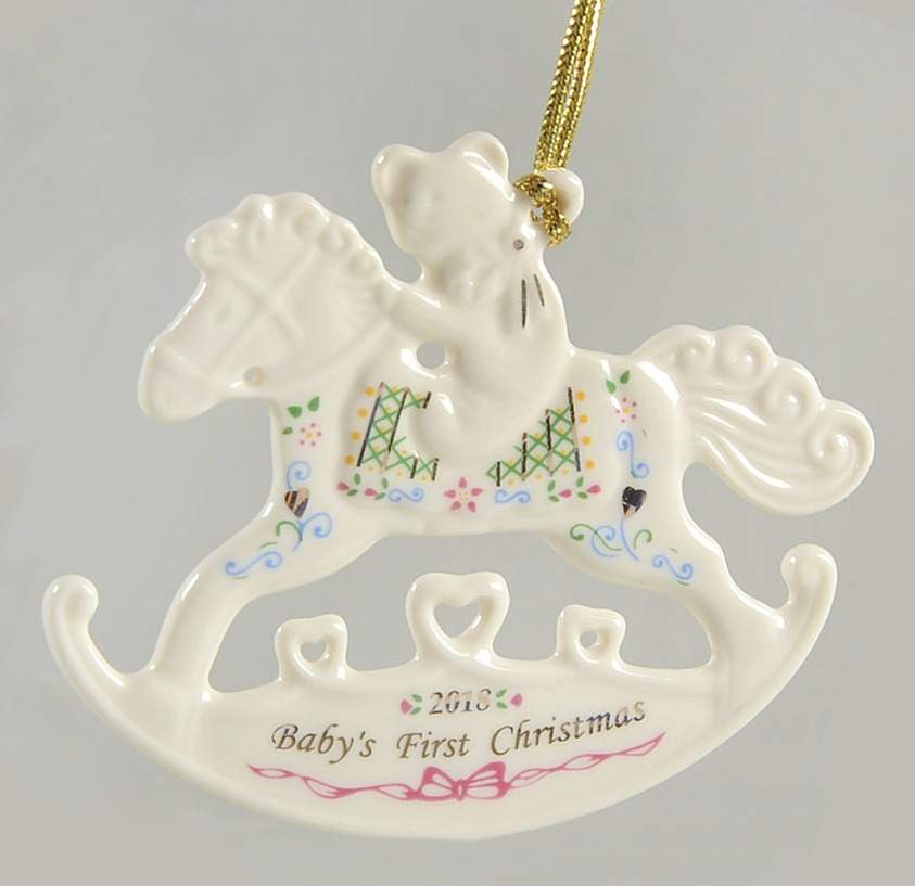 Baby's First Christmas-Rocking Horse Rocking Horse - Boxed by Lenox-1