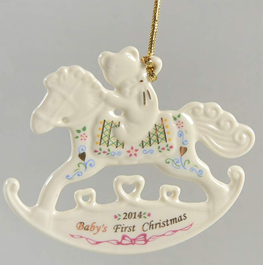 Baby's First Christmas-Rocking Horse Rocking Horse - Boxed by Lenox-1