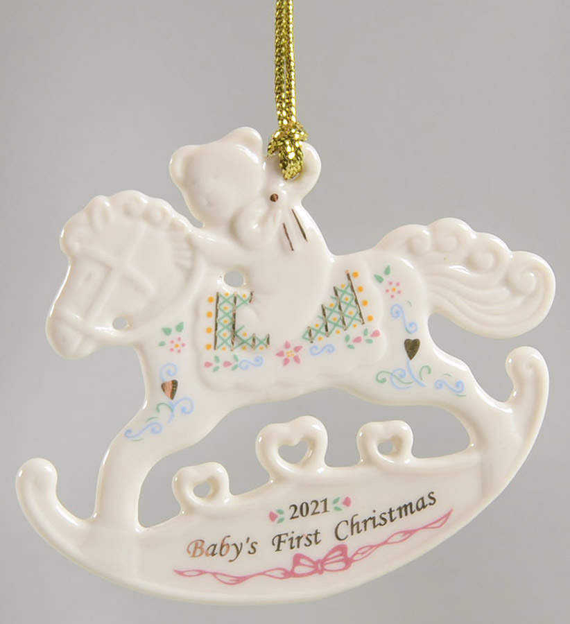 Baby's First Christmas-Rocking Horse Rocking Horse - No Box by Lenox-1