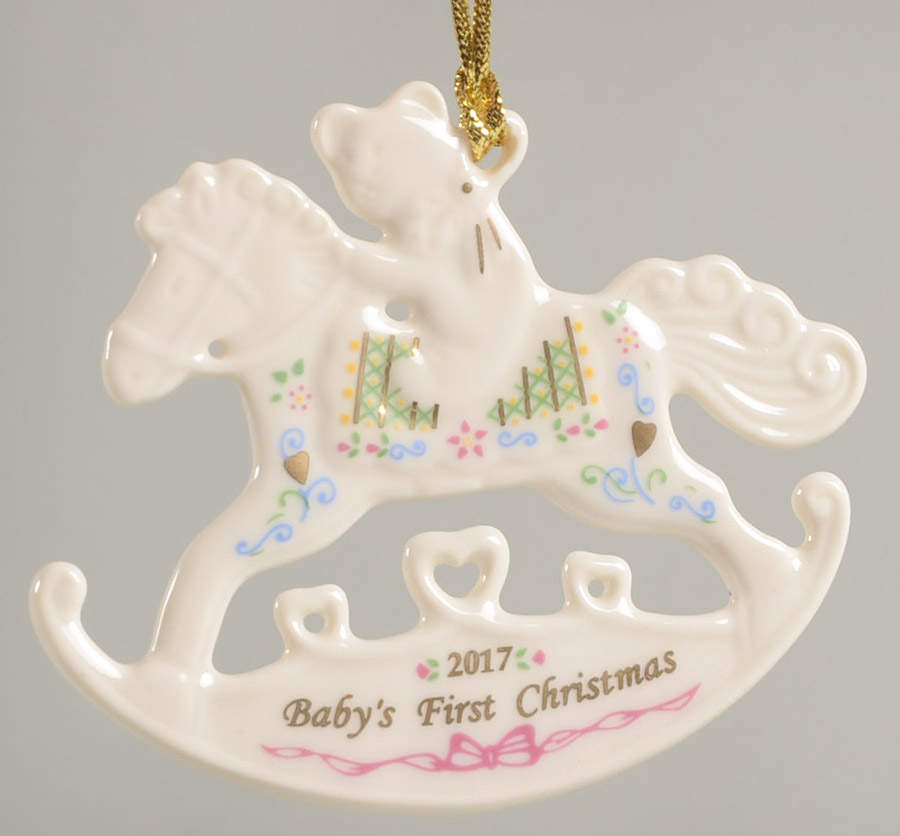 Baby's First Christmas-Rocking Horse Rocking Horse - Boxed by Lenox-1