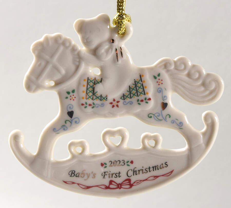 Baby's First Christmas-Rocking Horse Rocking Horse - With Box by Lenox-1