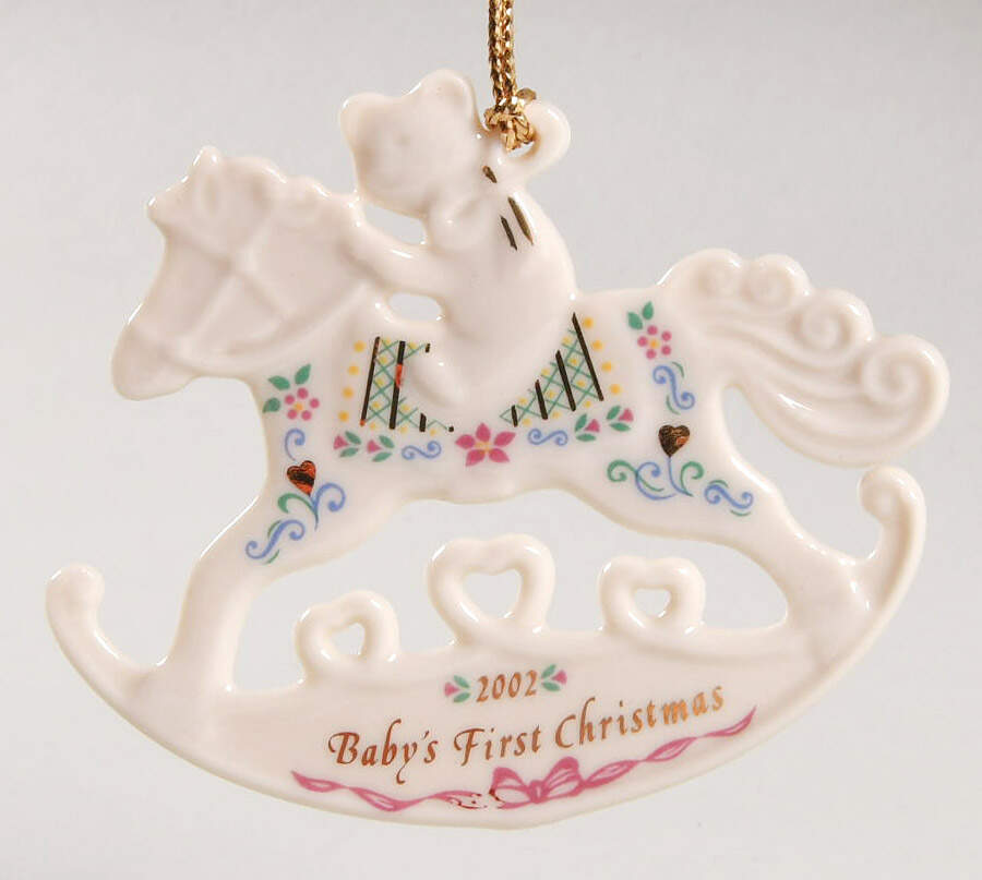 Baby's First Christmas-Rocking Horse Rocking Horse - No Box by Lenox-1