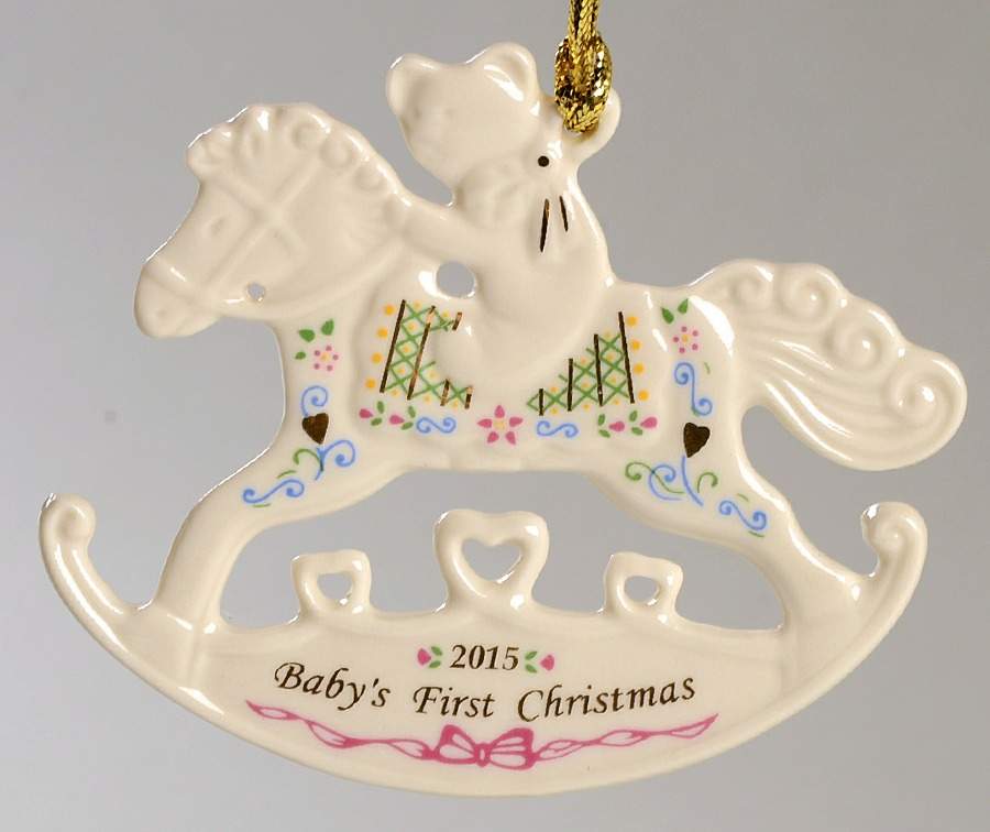 Baby's First Christmas-Rocking Horse Rocking Horse - Boxed by Lenox-1