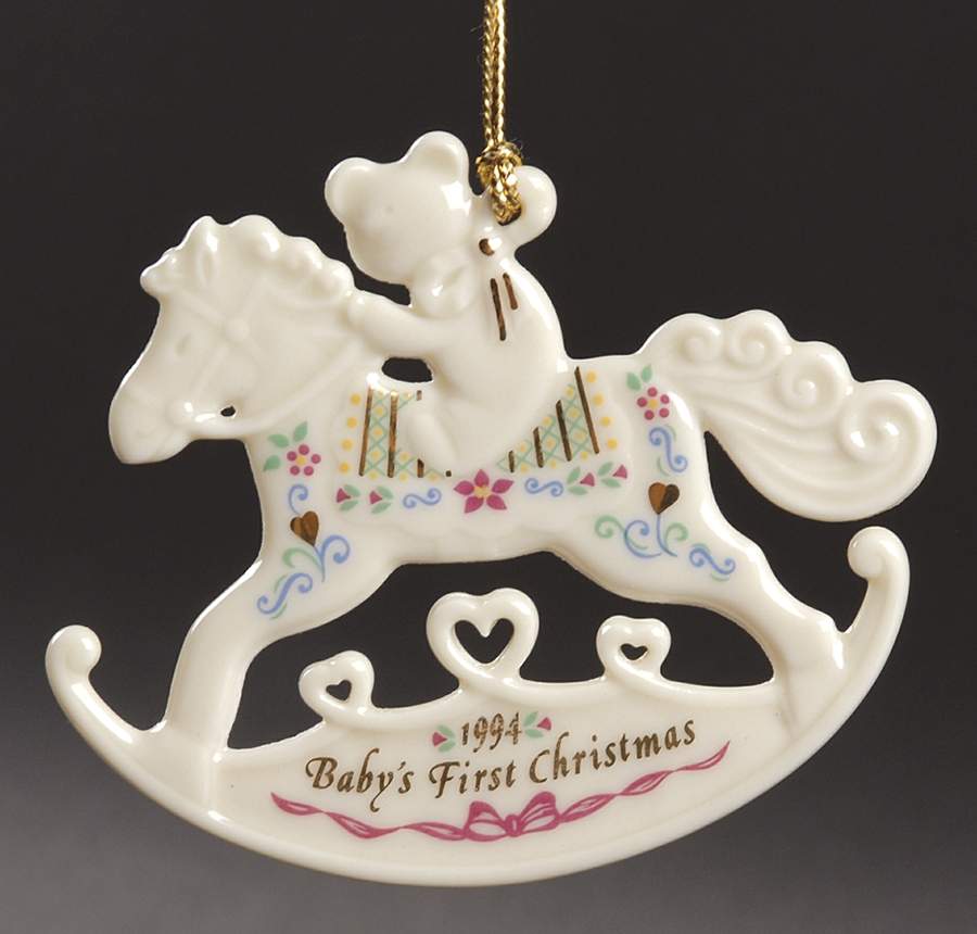 Baby's First Christmas-Rocking Horse Rocking Horse - No Box by Lenox-1