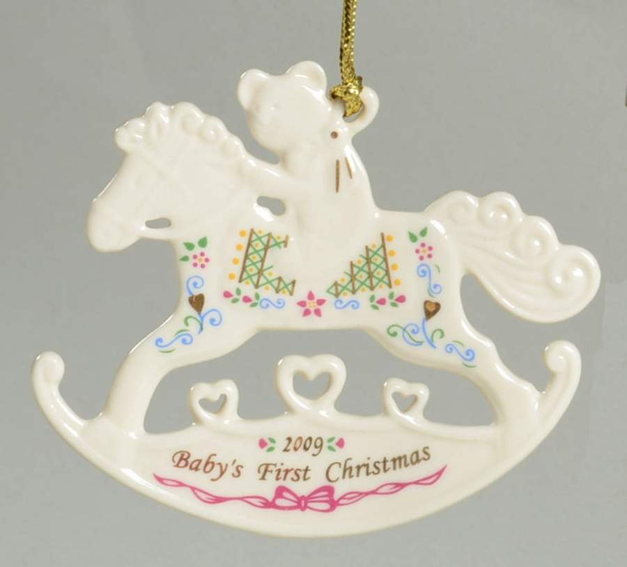 Baby's First Christmas-Rocking Horse Rocking Horse - No Box by Lenox-1
