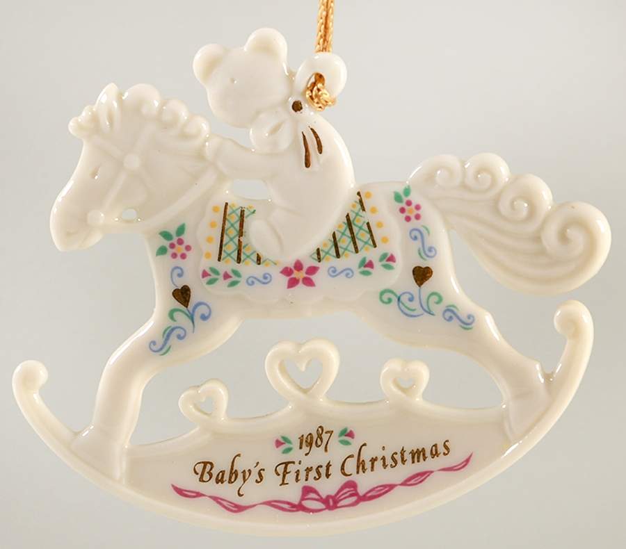 Baby's First Christmas-Rocking Horse Rocking Horse - No Box by Lenox-1