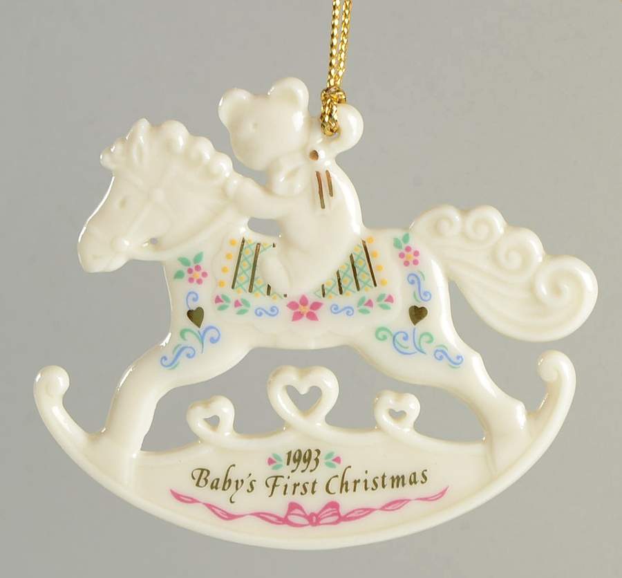 Baby's First Christmas-Rocking Horse Rocking Horse - No Box by Lenox-1