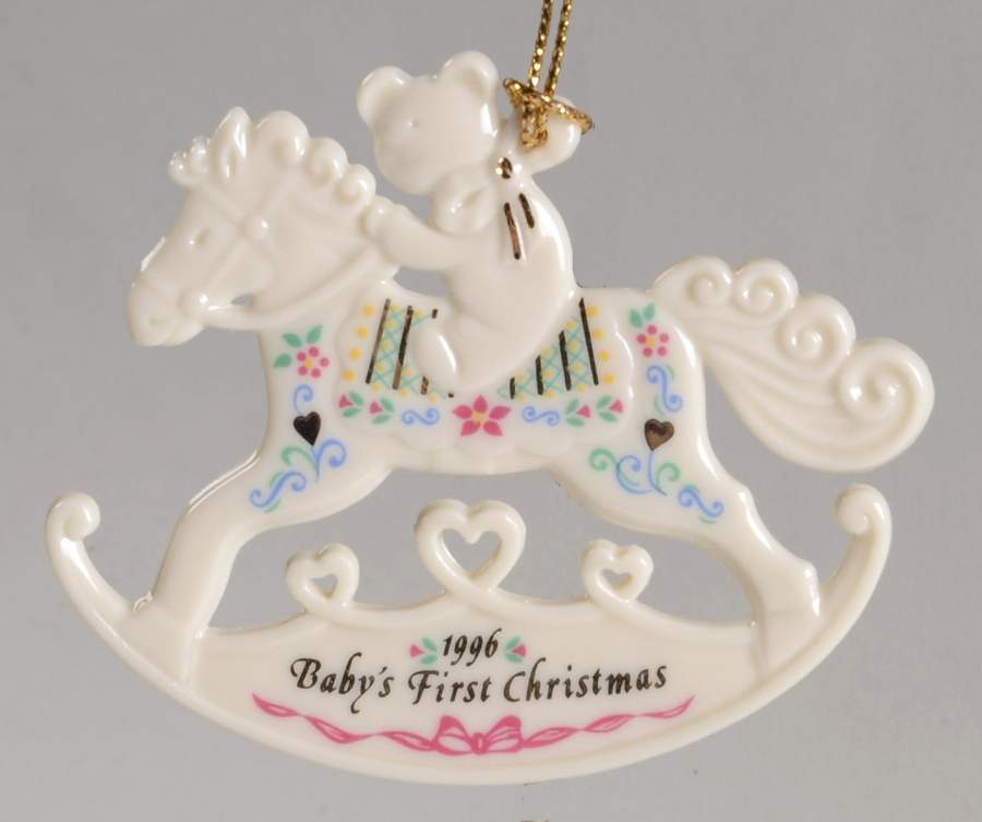 Baby's First Christmas-Rocking Horse Rocking Horse - No Box by Lenox-1