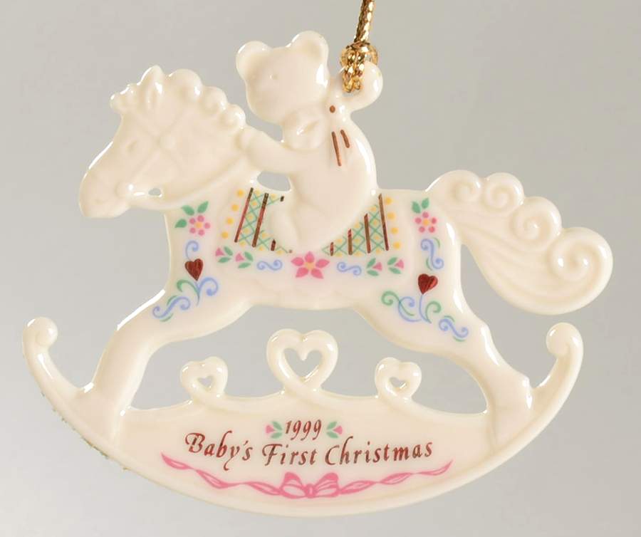 Baby's First Christmas-Rocking Horse Rocking Horse - Boxed by Lenox-1