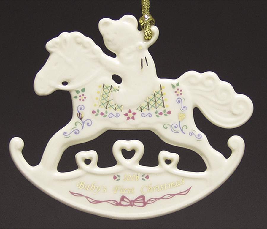 Baby's First Christmas-Rocking Horse Rocking Horse - No Box by Lenox-1