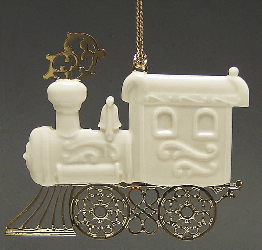 Christmas Gold Train - With Box by Lenox-1