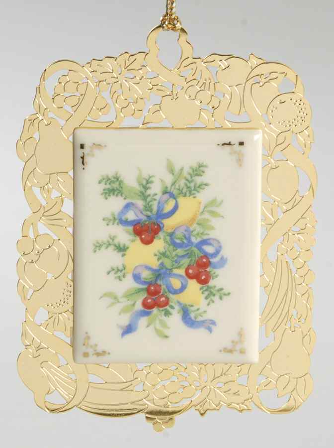 Christmas Orchard Lemons - No Box by Lenox-1