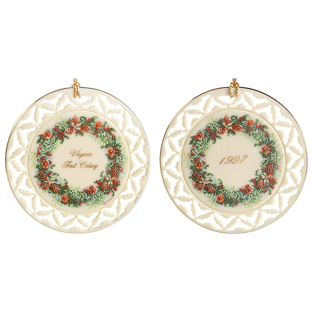 Colonial Wreaths Virginia - With Box by Lenox-1