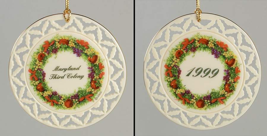 Colonial Wreaths Maryland - Boxed by Lenox-1