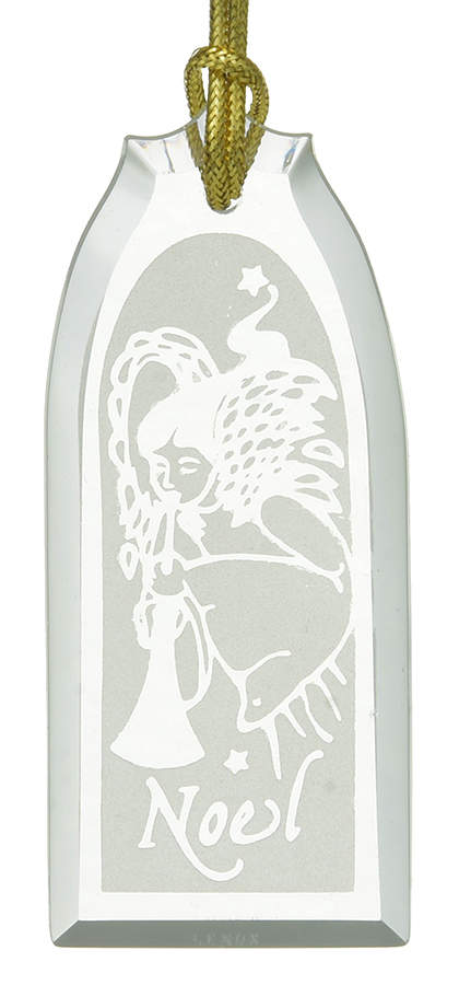 Crystal Christmas Ornament Noel Angel - Boxed by Lenox-1