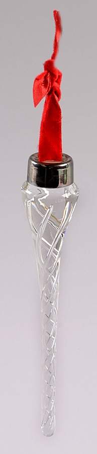 Crystal Christmas Ornament Icicle - Boxed by Lenox-1