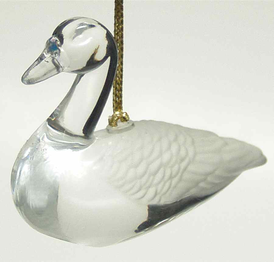 Crystal Christmas Ornament Goose - Boxed by Lenox-1