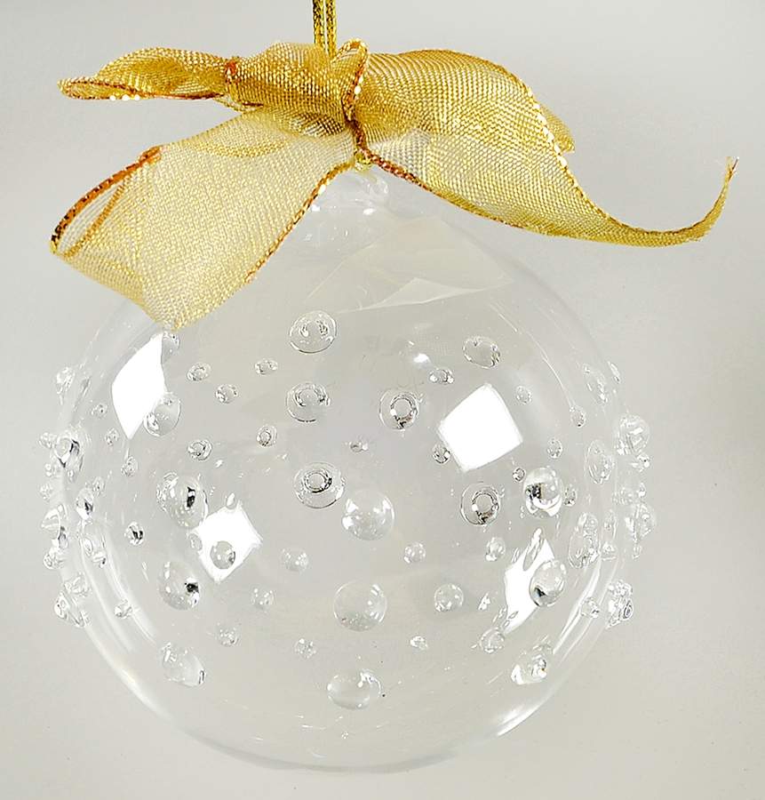 Crystal Christmas Ornament Glass Ball Ornament-Wrap - Boxed by Lenox-1