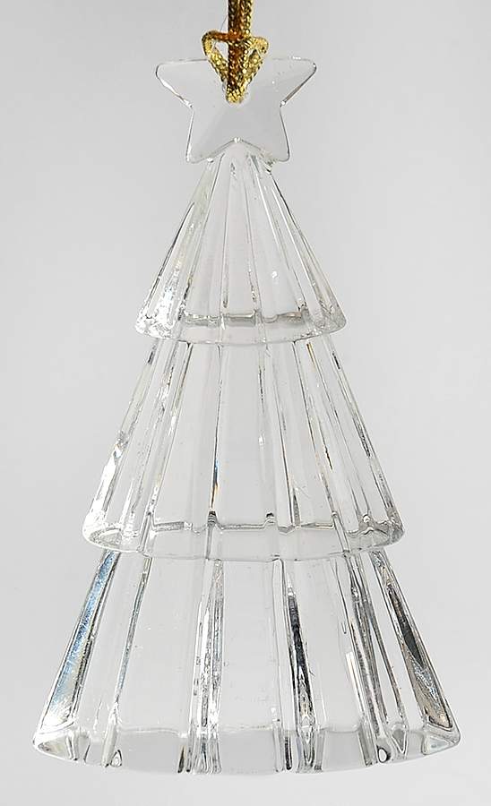 Crystal Christmas Ornament Optic Tree - Boxed by Lenox-1