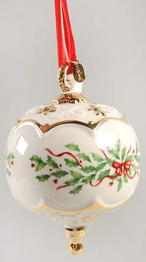 Holiday Annual Ornaments 2019 Annual Holiday Ornament - No Box by Lenox-1