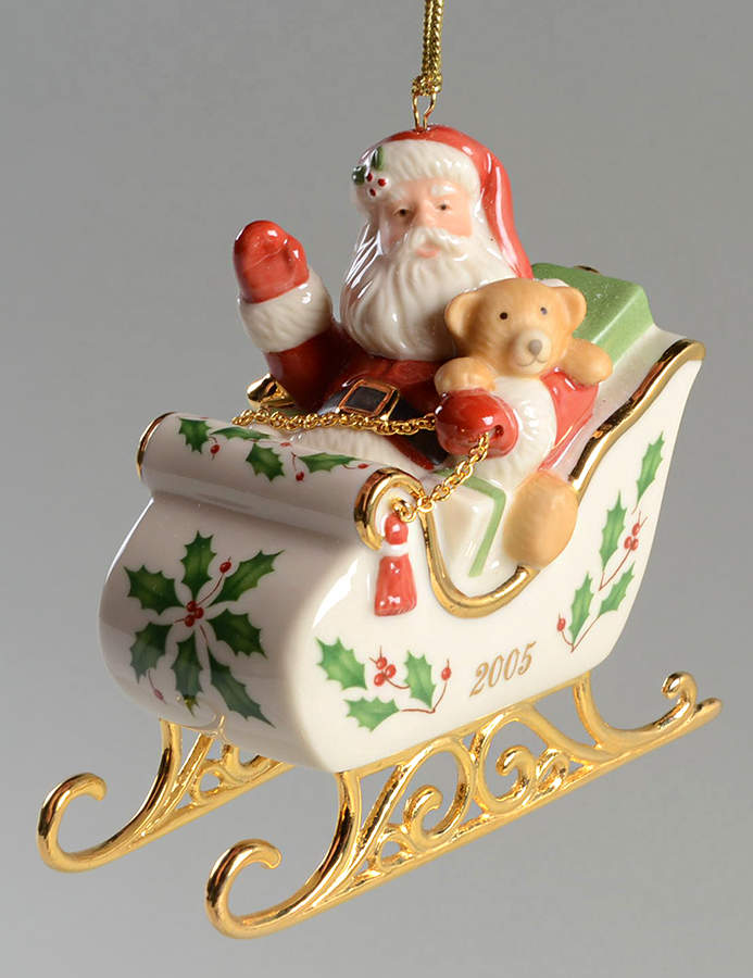Holiday Annual Ornaments Santa's Special Delivery - With Box by Lenox-1