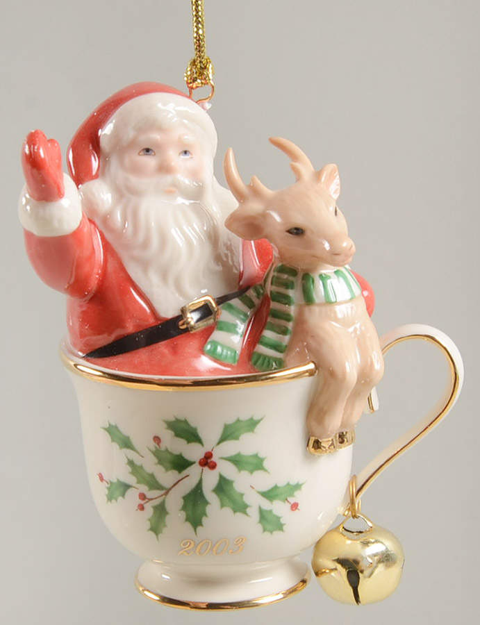 Holiday Annual Ornaments Tea For Two - Boxed by Lenox-1