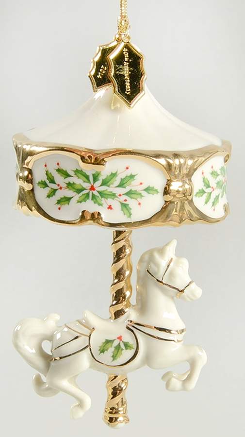 Holiday Annual Ornaments Carousel-40th Anniversary - No Box by Lenox-1