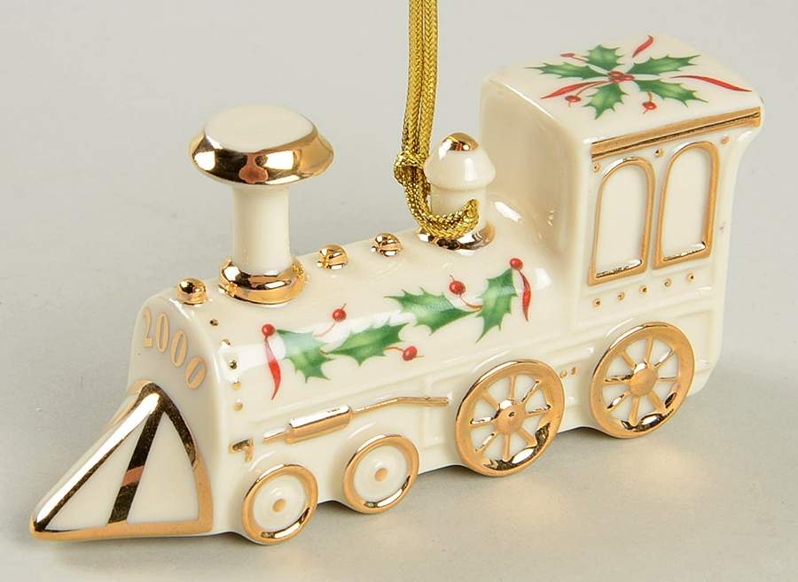 Holiday Annual Ornaments Train - Boxed by Lenox-1