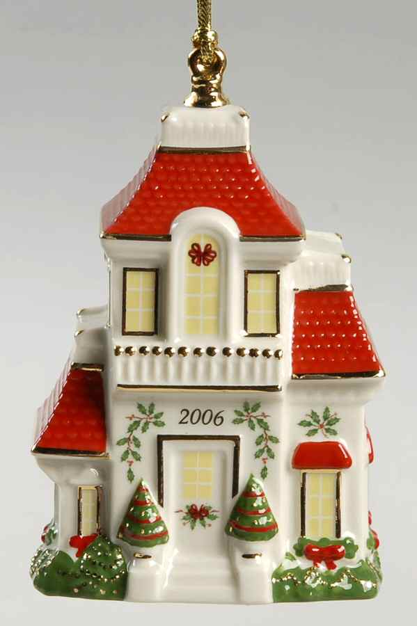 Holiday Annual Ornaments Victorian House - No Box by Lenox-1