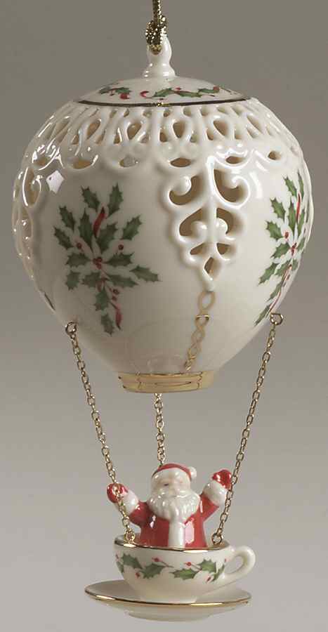 Holiday Annual Ornaments Hot Air Balloon - Boxed by Lenox-1