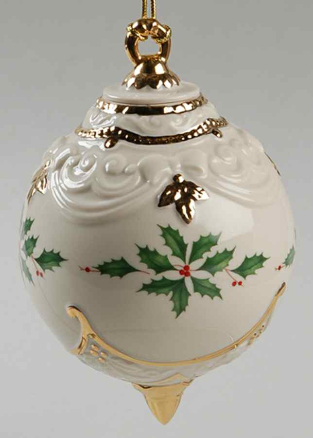 Holiday Annual Ornaments Ball - Boxed by Lenox-1