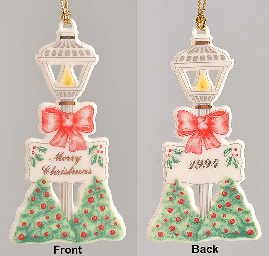 Holiday Homecoming Lamp Post - Boxed by Lenox-1