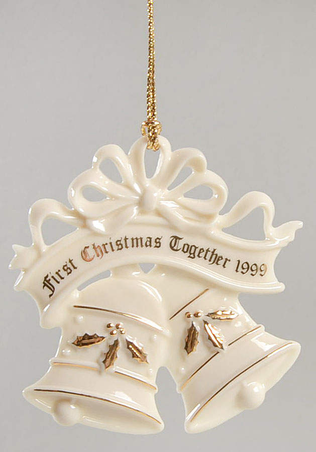 Our First Christmas Together 1999-Wedding Bells - Boxed by Lenox-1