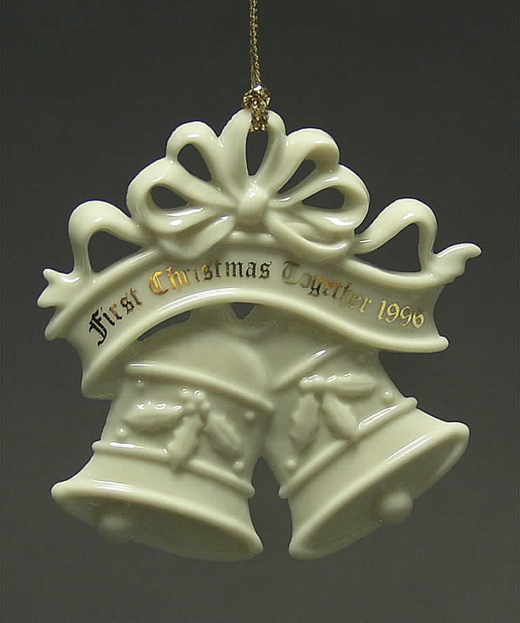 Our First Christmas Together 1996-Wedding Bells - Boxed by Lenox-1