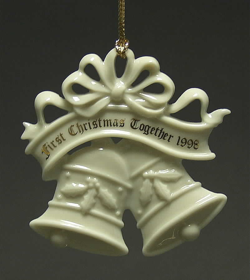 Our First Christmas Together 1998-Wedding Bells - Boxed by Lenox-1