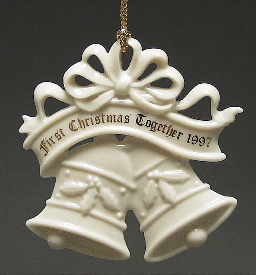 Our First Christmas Together 1997-Wedding Bells - Boxed by Lenox-1