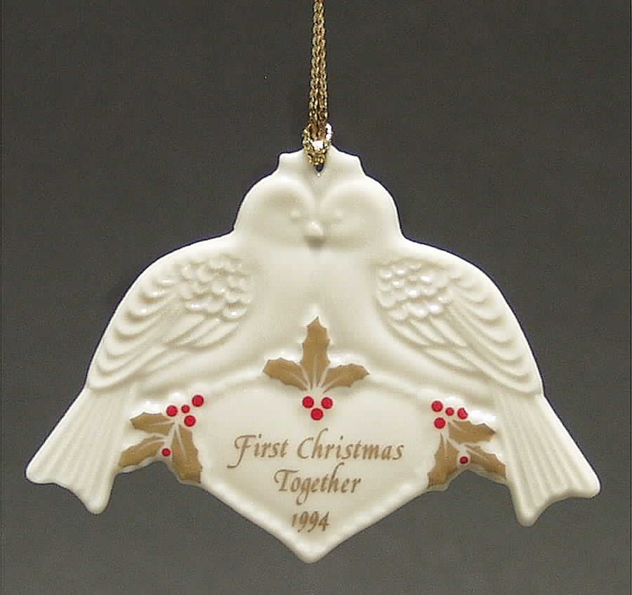 Our First Christmas Together 1994-Lovebirds - Boxed by Lenox-1