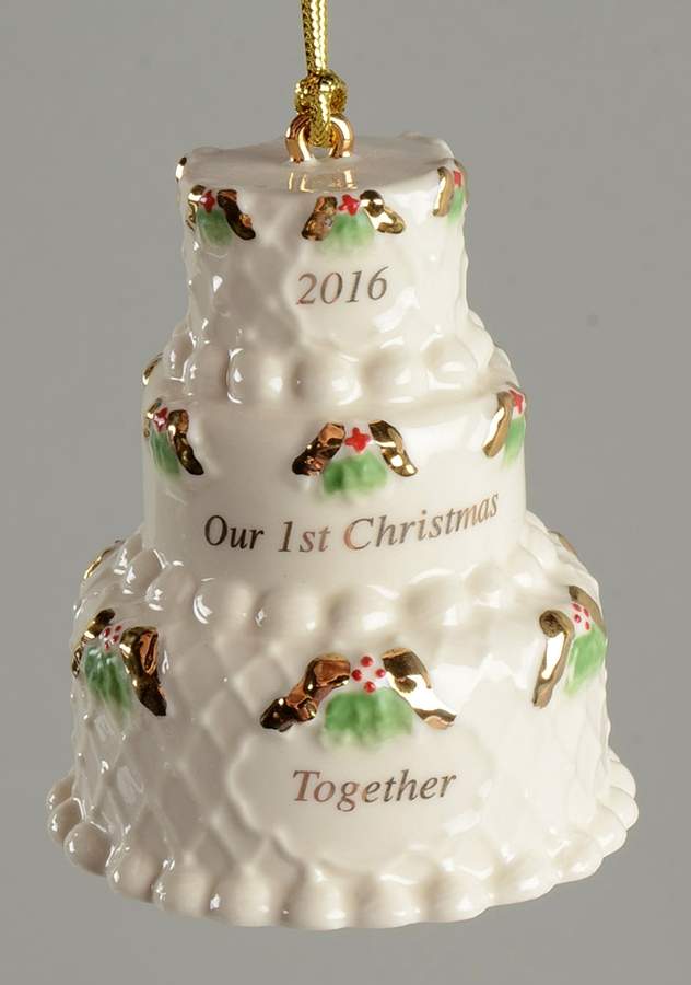 Our First Christmas Together 2016-Wedding Cake - No Box by Lenox-1