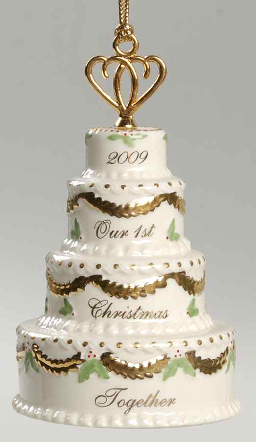 Our First Christmas Together 2009 Wedding Cake - Boxed by Lenox-1