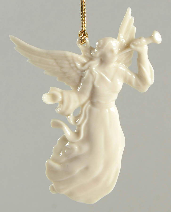 Renaissance Angels Angel With Trumpet-Glossy - No Box by Lenox-1