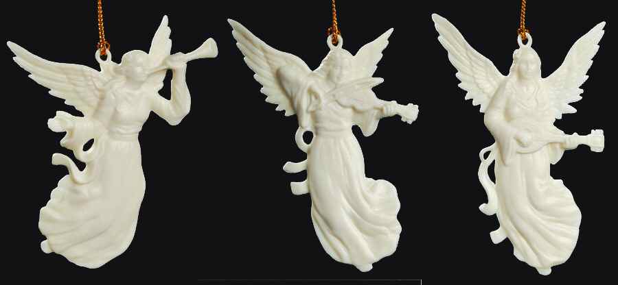 Renaissance Angels Three Piece Set - Boxed by Lenox-1