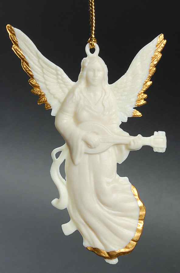 Renaissance Gold Angel With Mandolin - Boxed by Lenox-1