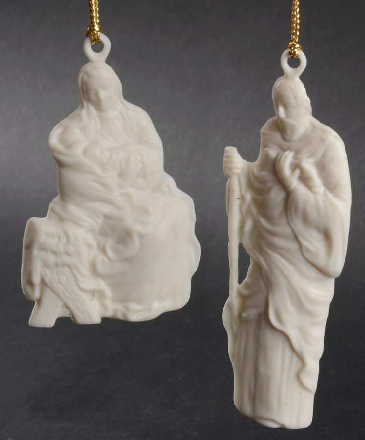 Renaissance Nativity Holy Family-Set Of 2 - With Box by Lenox-1