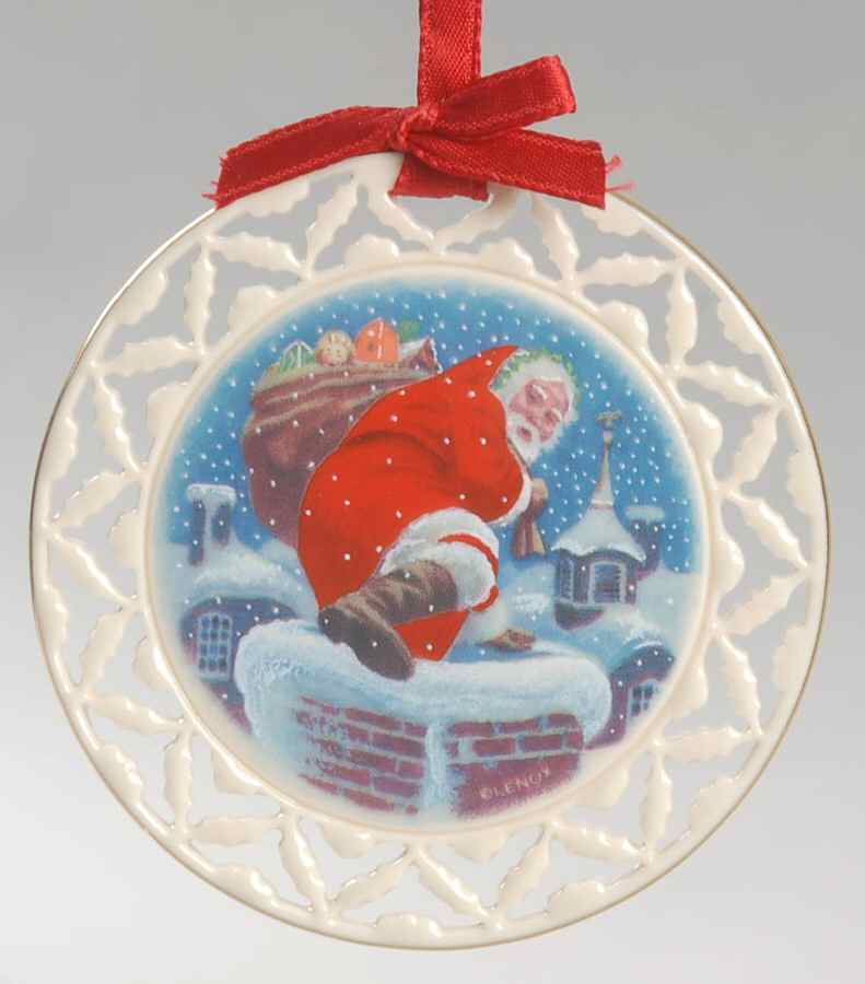 Santa's Portrait Santa's Arrival - Boxed by Lenox-1