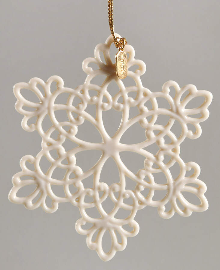 Snow Fantasies Snowflake 1997-Snowflake - Boxed by Lenox-1