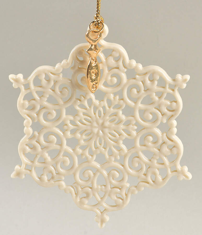 Snow Fantasies Snowflake 1996-Snowflake - No Box by Lenox-1